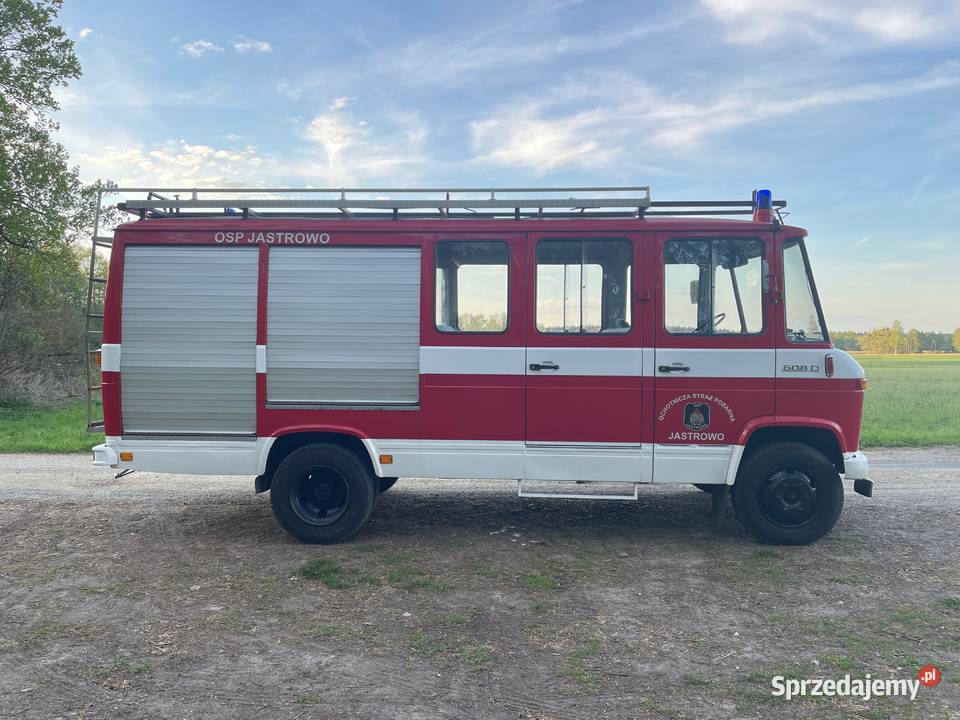 MercedesBenz L 608 D straż strażacki wielkopolskie Szamotuły