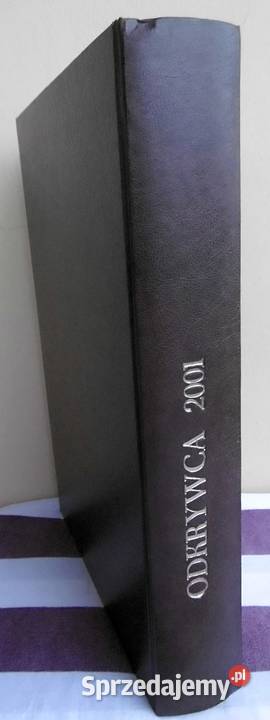 Odkrywca oprawiony rocznik 2001 Rok wydania 2001 Ostrów Wielkopolski sprzedam