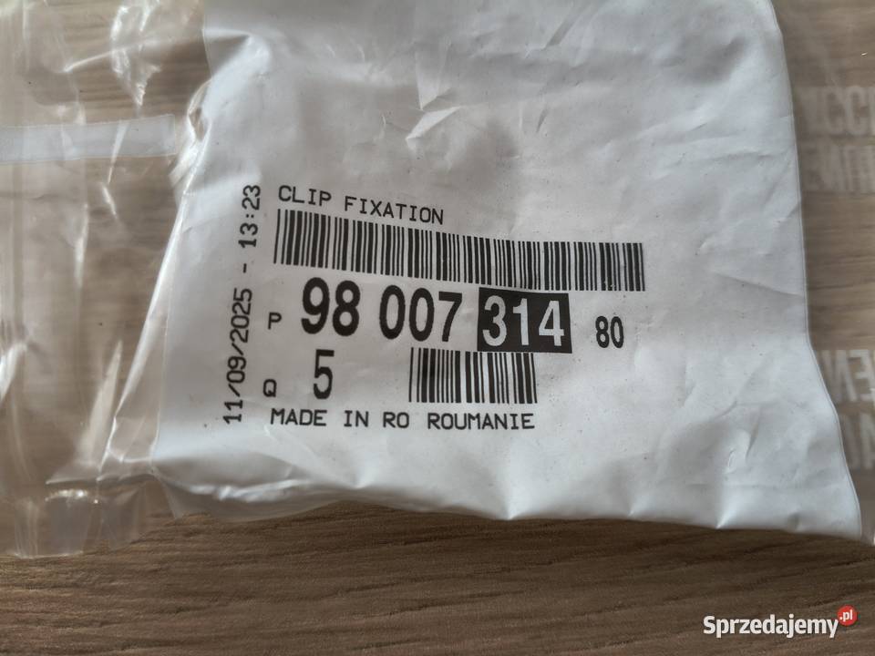 Spinka szyby drzwi Peugeot 30830085008 osobowe Lublin sprzedam