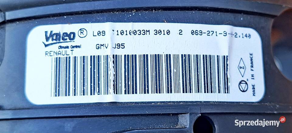 RENAULT MEGANE III WENTYLATOR DMUCHAWA osobowe Radom