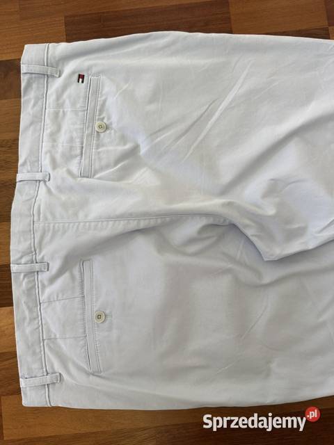 Spodnie Tommy Hilfiger Denton straight fit śląskie