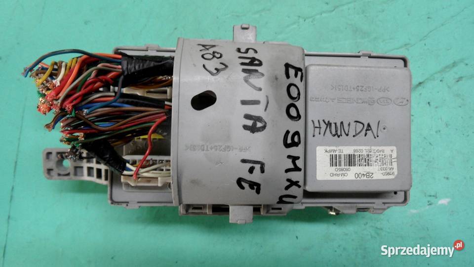 HYUNDAI SANTA FE II 22 CRDI 09r skrzynka