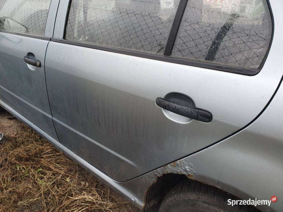 DRZWI LEWE TYŁ SKODA FABIA I LF7U Lipno