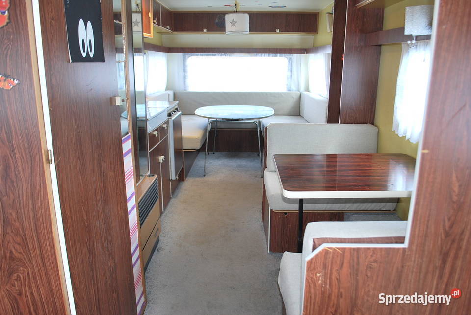 DUŻA PRZYCZEPA KEMPINGOWA KNAUS NA DZIAŁKĘ 2