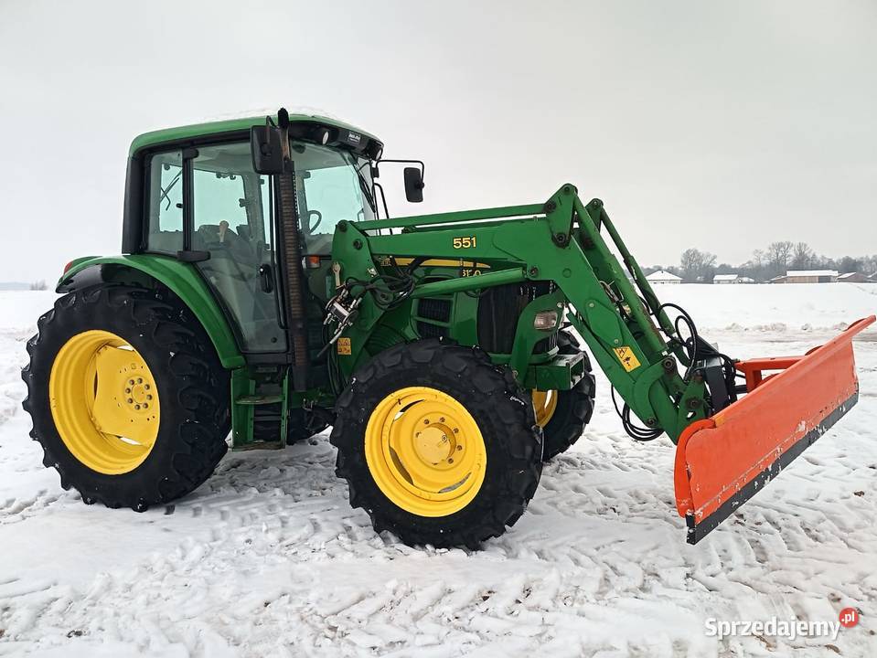 John Deere 6130 Comfort Ładowacz JD 551 2009 r John Deere lubelskie Niedrzwica Duża