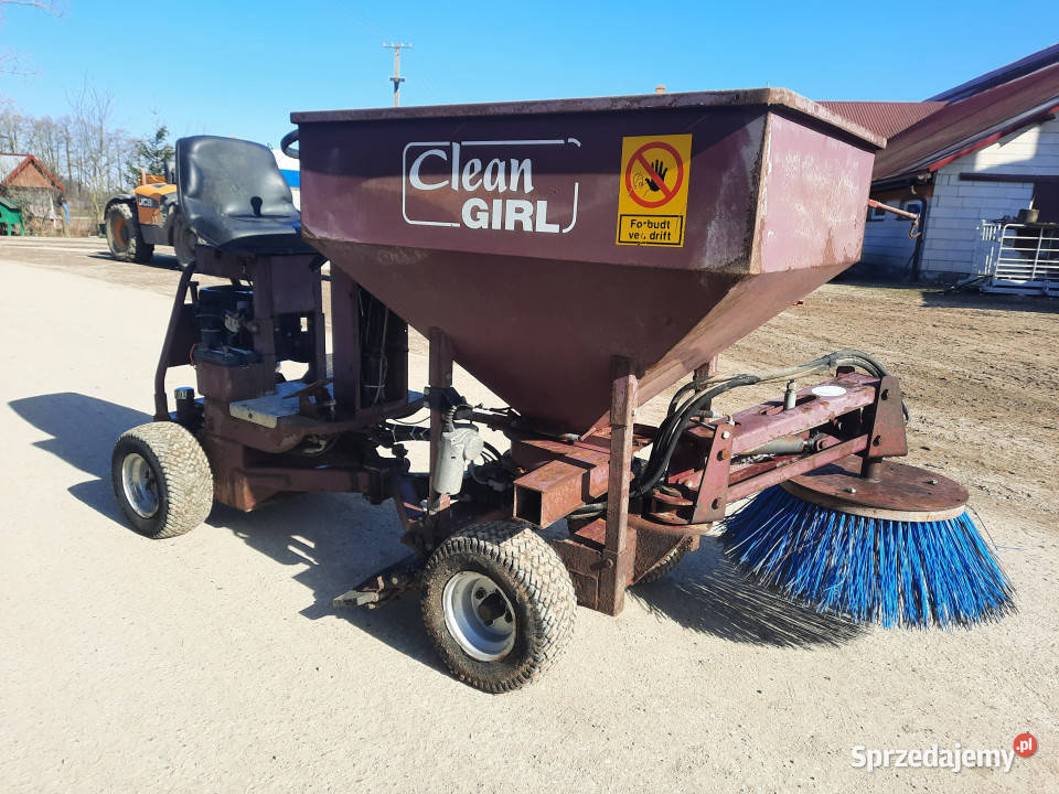 Zamiatarko ścielarka ze ściągaczką do obór i Czerkiesy
