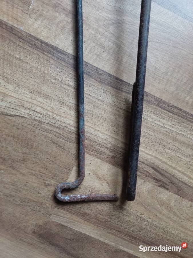 Do kominka pieca stara szufelka i pogrzebacz Wrocław