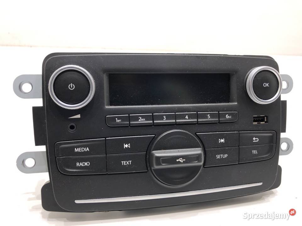 RADIO DACIA DUSTER 280210478R ODTWARZACZ osobowe podkarpackie sprzedam
