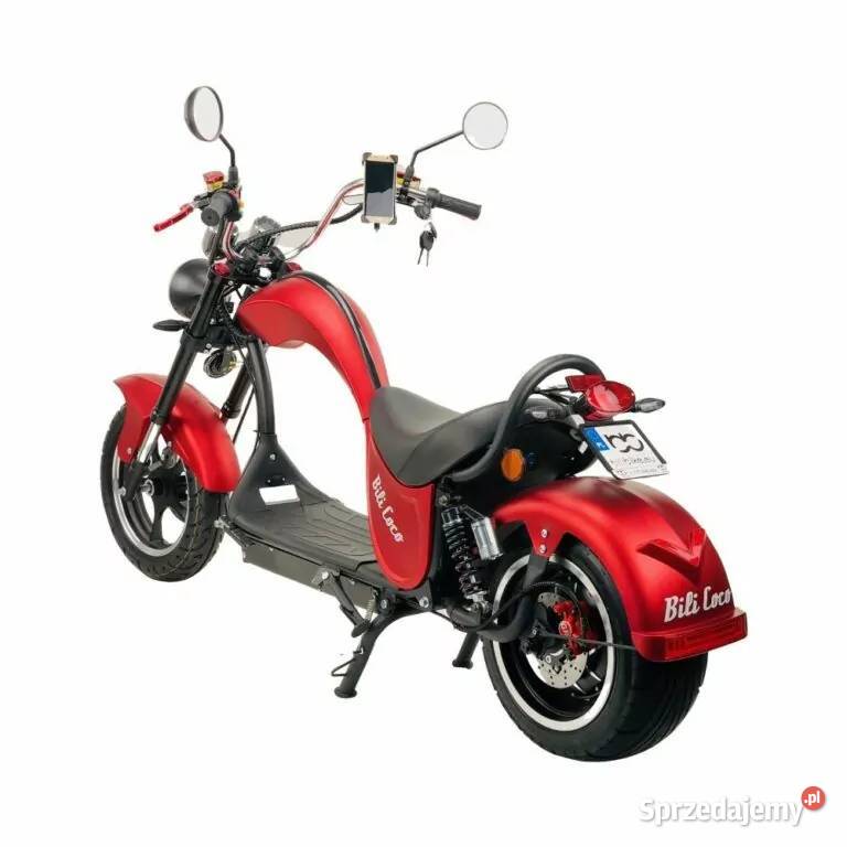Skuter elektryczny BILI COCO COBRA czerwony RATY Tarnów
