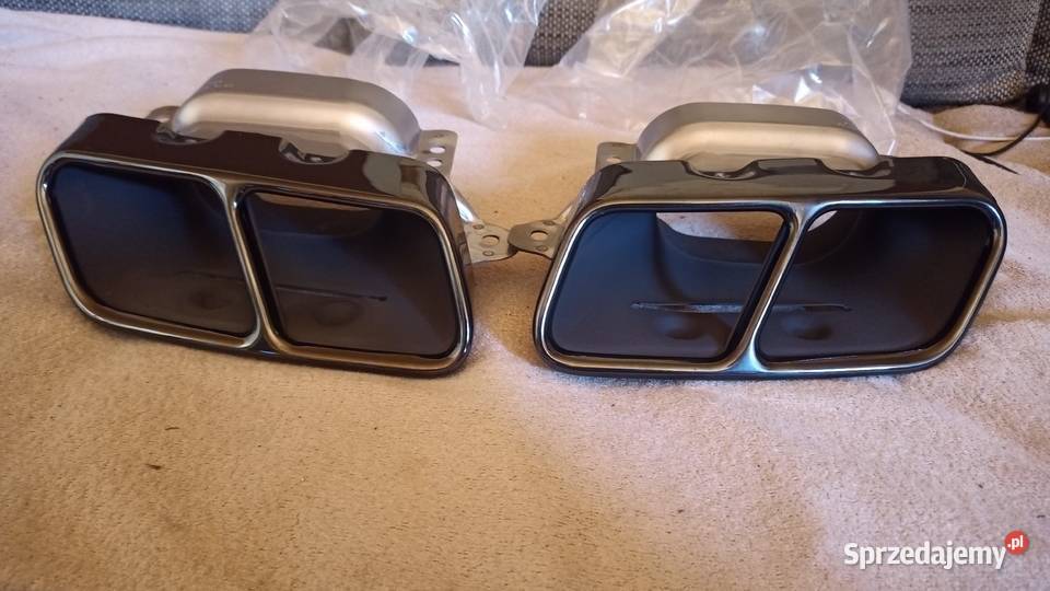 Orginalne końcówki AMG 35 45 Mercedes GLA CLA Głogówek