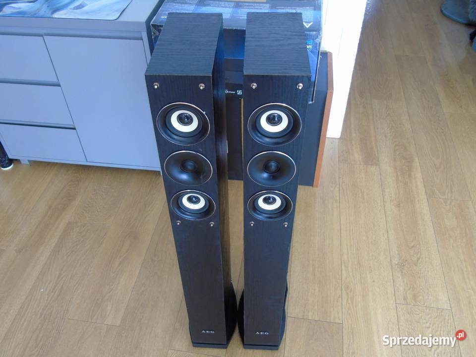 Świetne kolumny stereo AEG 2 x 480 wat DOSTAWA Jasło