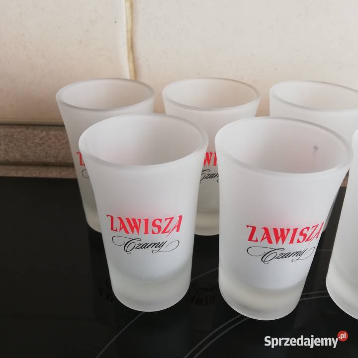 Kieliszki do wódki Zawisza Czarny 10 nowe Kieliszki i pucharki Sieradz