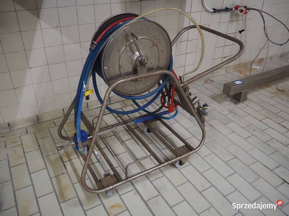 Mobilny wózek higieniczny Elpress ze stali Biznes i Przemysł Krotoszyn