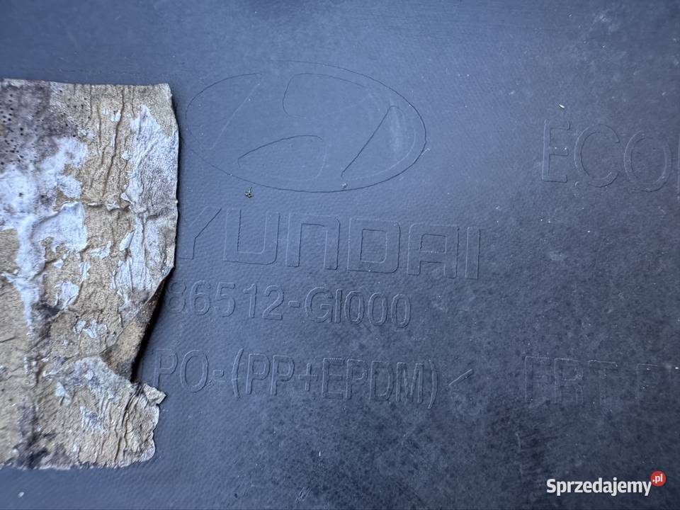 Spoiler dół zderzaka przód hyundai Ioniq V 5 Międzychód