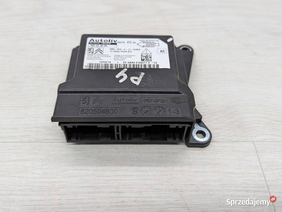 Sterownik Moduł Airbag CITROEN C4 PICASSO II Białystok