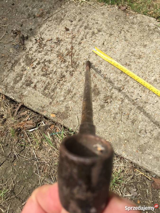 Stare ręczne angielskie wiertlo 17mm 63 długie wielkopolskie Poznań