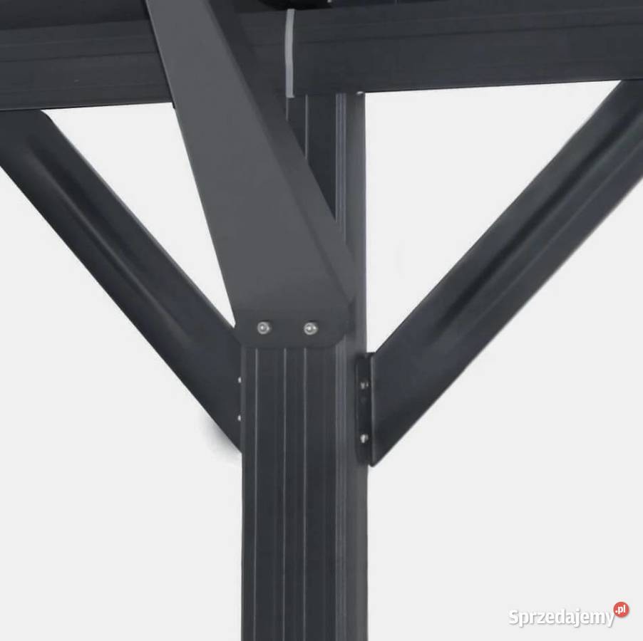 Wiata samochodowa Antracytowa Zadaszenie Garaż Głogów