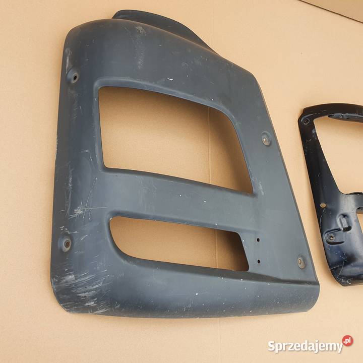 MAN TGS TGX EURO 6 OKULAR ZDERZAK METALOWY Bieleń