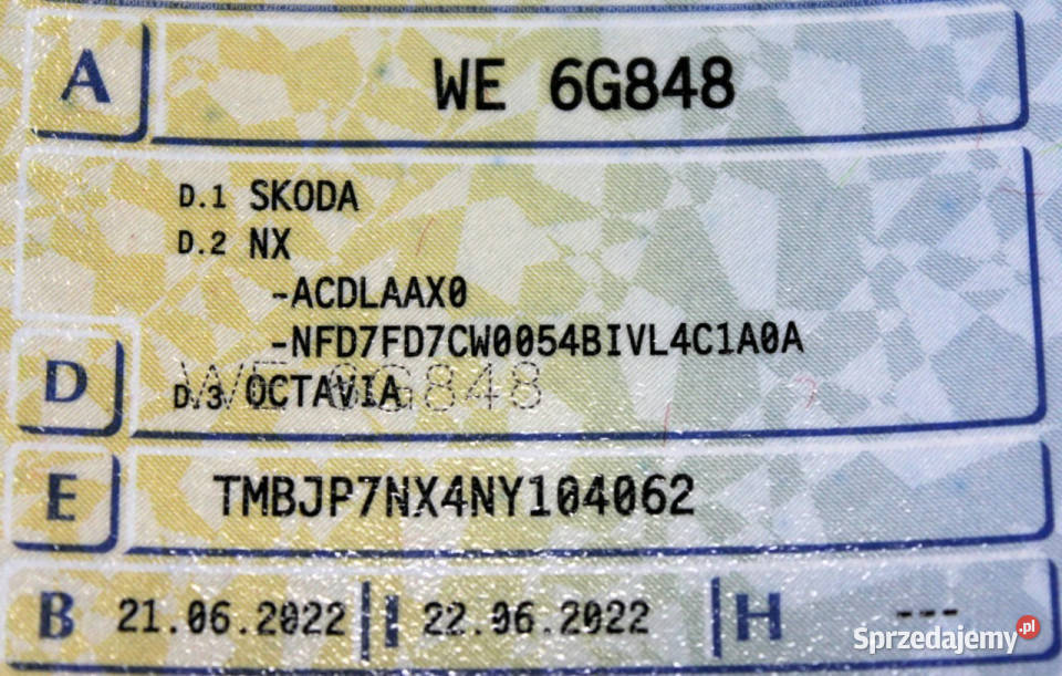 koda Octavia SalonPL FV23 Ambition Automat Škoda Sokołów