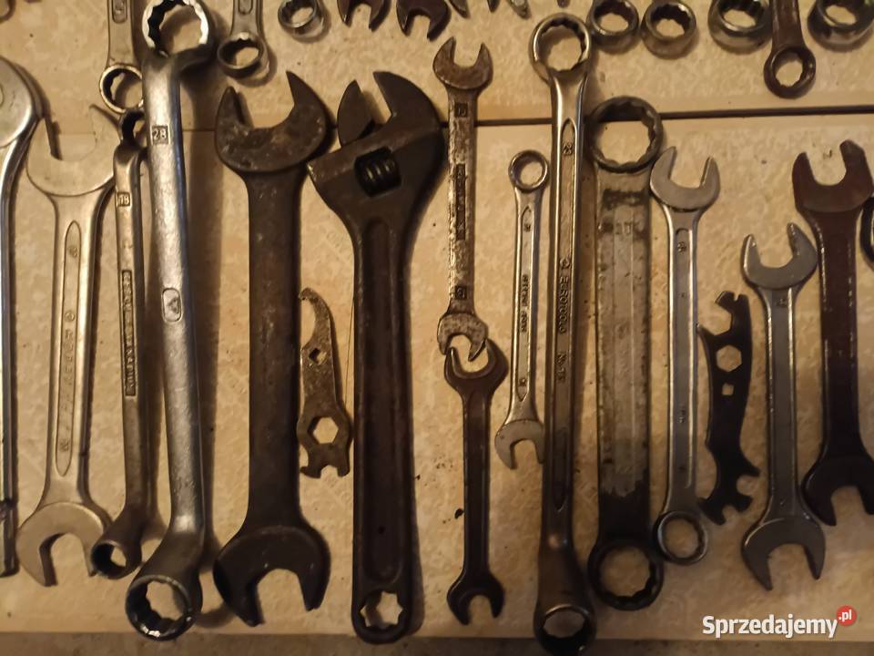 Stare klucze płaskie duży zestaw lubelskie Chełm