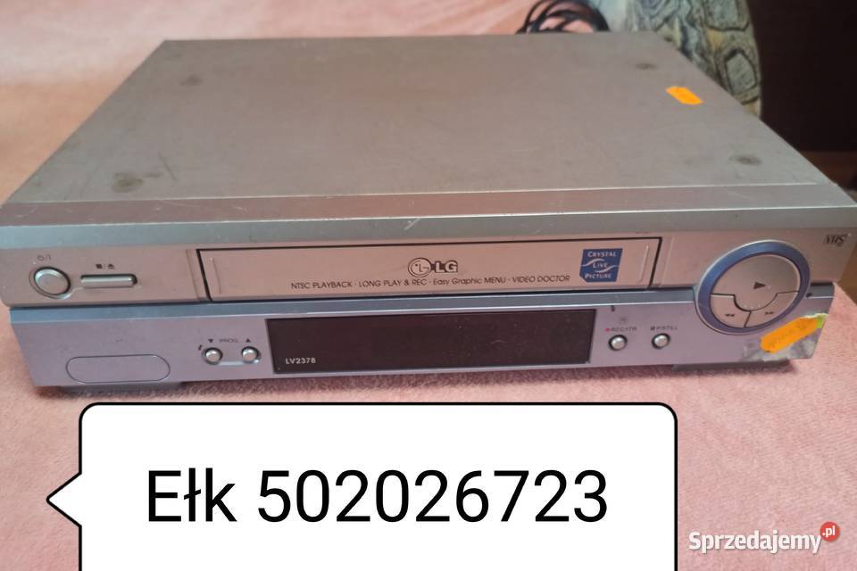 kaseta VHS film mgnetowid Filmy warmińsko-mazurskie Ełk