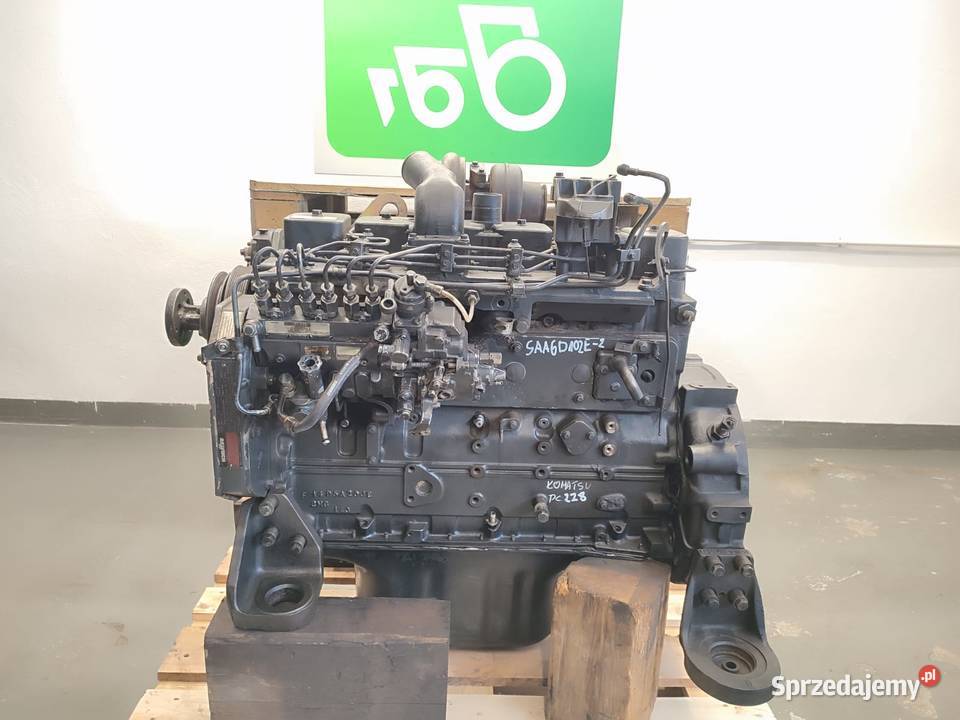Silnik kompletny SAA6D102E2 KOMATSU PC 228 Pozostałe Wilkowo