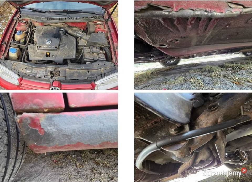 Volkswagen Golf IV sprzedaż syndyka nieuszkodzony Stargard