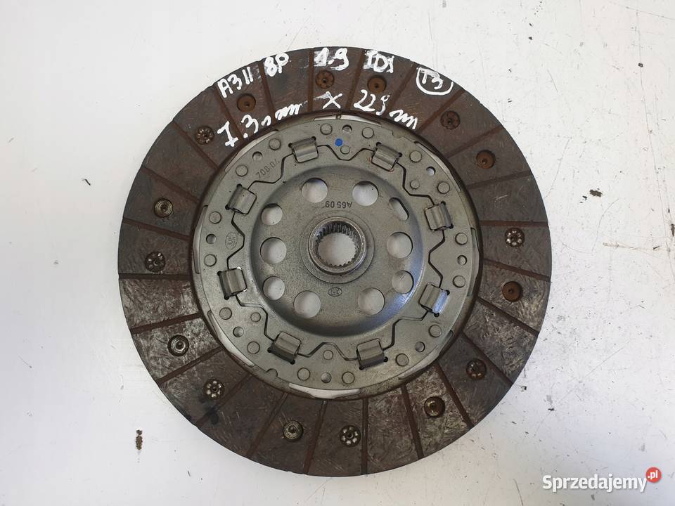 Audi A3 II 8P 19 TDI DOCISK TARCZA sprzęgło Chełm