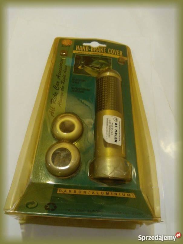 NAKŁADKA NA HAMULEC RĘCZNY CARBON ALUMINIUM osobowe Tuning Nowogard