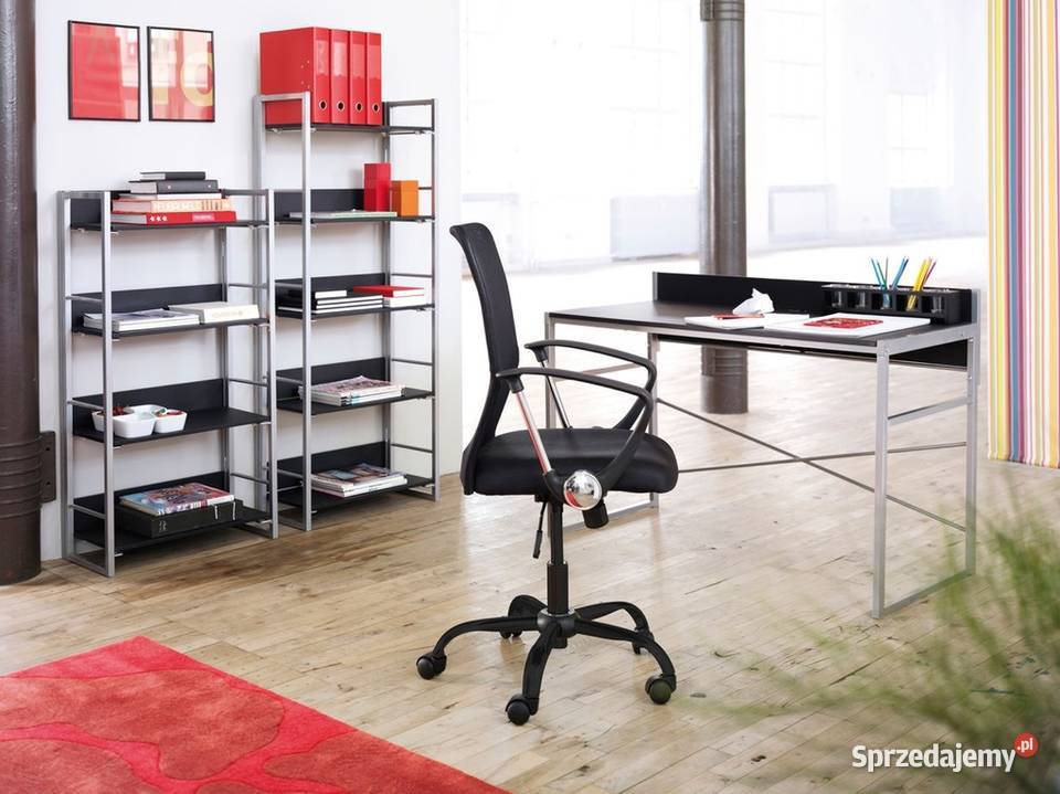 Nowe Nowoczesne biurko stolik komputerowy Black Biurka Niemce