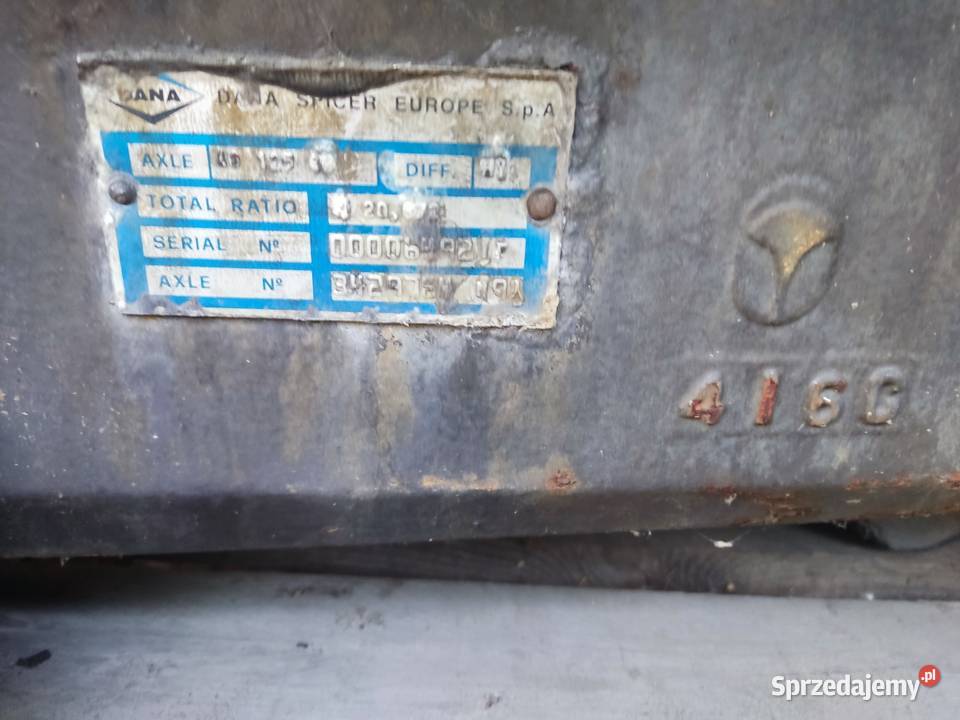 części massey ferguson 6170 skrzynia most