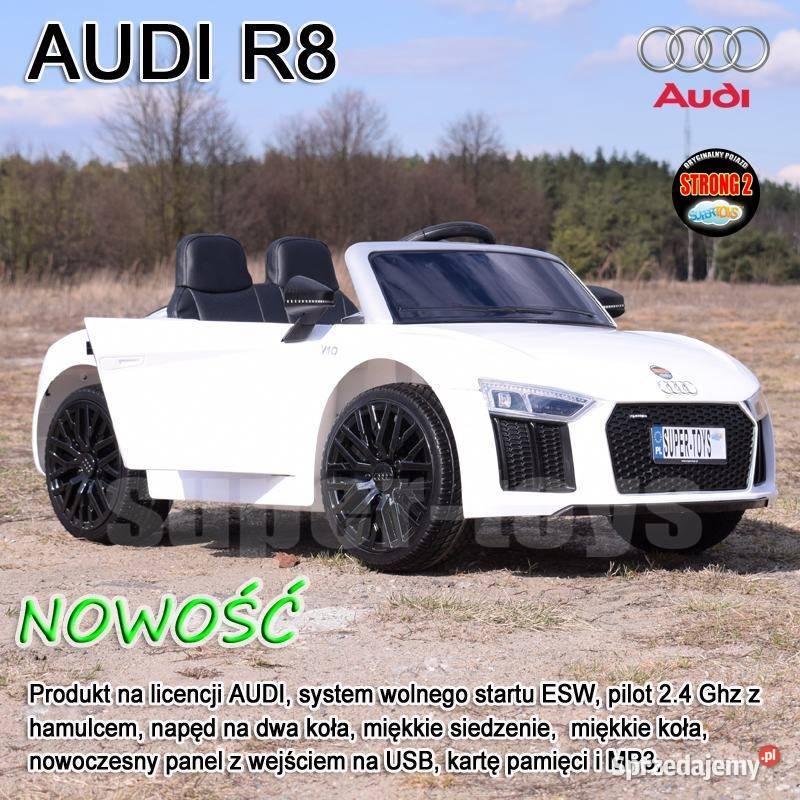 ORYGINALNE AUDI R8 MIĘKKIE KOŁA MIĘKKIE SIEDZ Pojazdy elektryczne i spalinowe Toruń