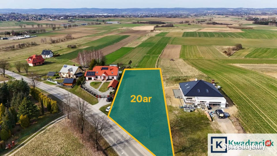 Działka 2016m2 Umieszcz prąd