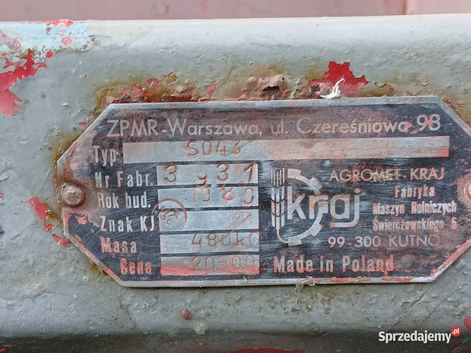 Siewnik Poznaniak Białopole sprzedam