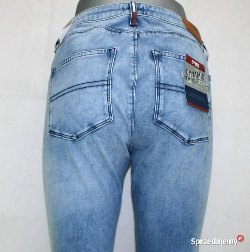 Tommy Hilfiger damskie jeansy TJ Sylvia rurki niebieski Tarnowskie Góry