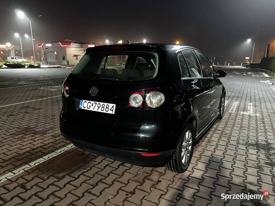 Volkswagen Golf Plus 19 TDI czarny klimatronic Włocławek