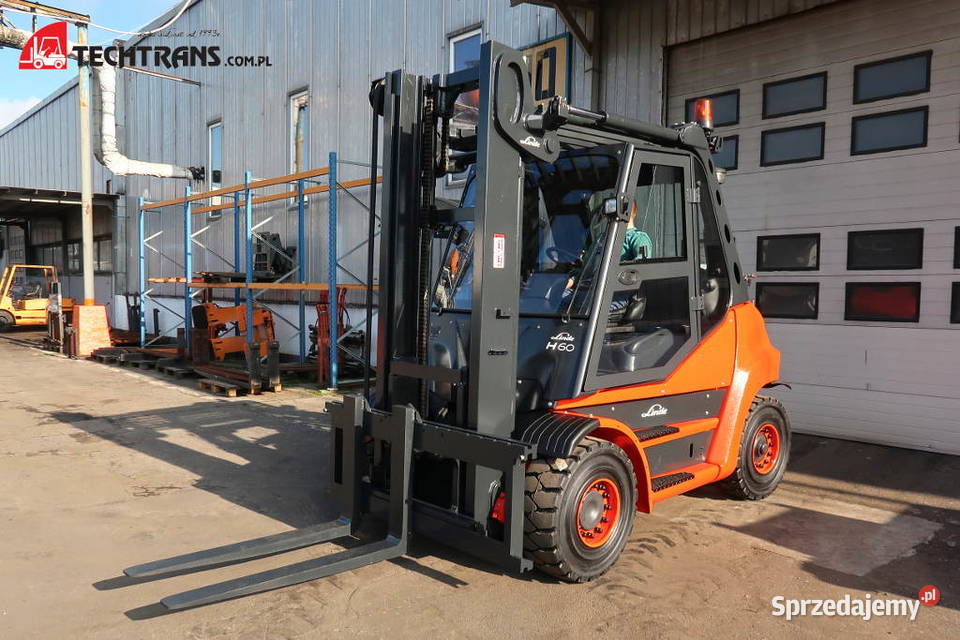 Wózek widłowy używany Linde 6 Ton Linde H60T 01 Wózki widłowe warmińsko-mazurskie