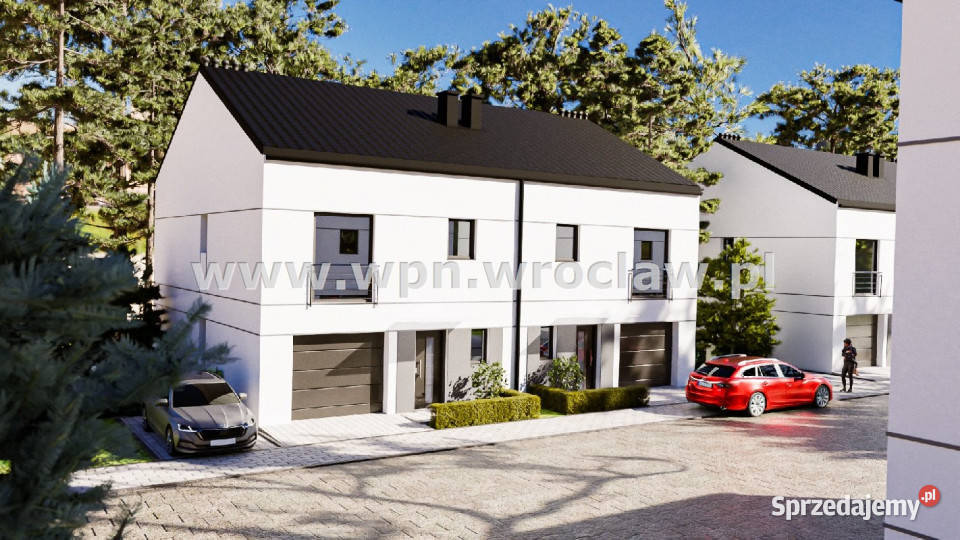 Dom bliźniak JelczLaskowice 1264m2 Sprzedaż Jelcz-Laskowice