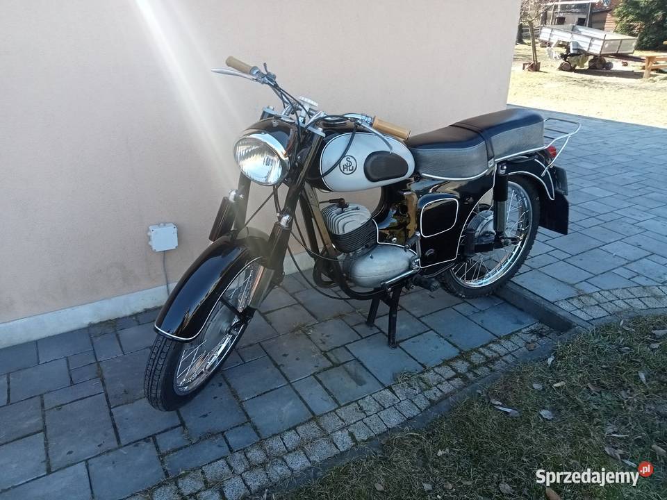 Polski Motocykl zabytkowy SHL m11 nieuszkodzony Motoryzacja Nowy Sącz