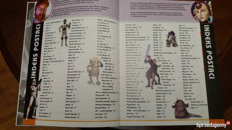 Sprzedam tanioSTAR WARS ENCYKLOPEDIA POSTACI Bohaterowie telewizyjni mazowieckie Warszawa sprzedam