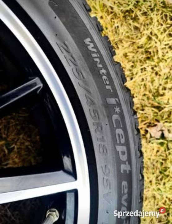 Koła CMS 18 cal z oponami zimowymi Hankook Brzóstowa sprzedam