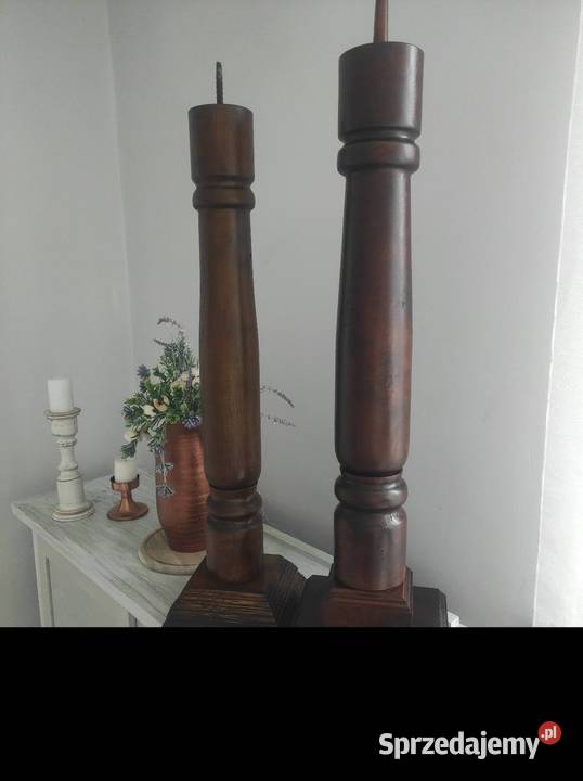 Świeczniki do kościoła kaplicy lichtarz