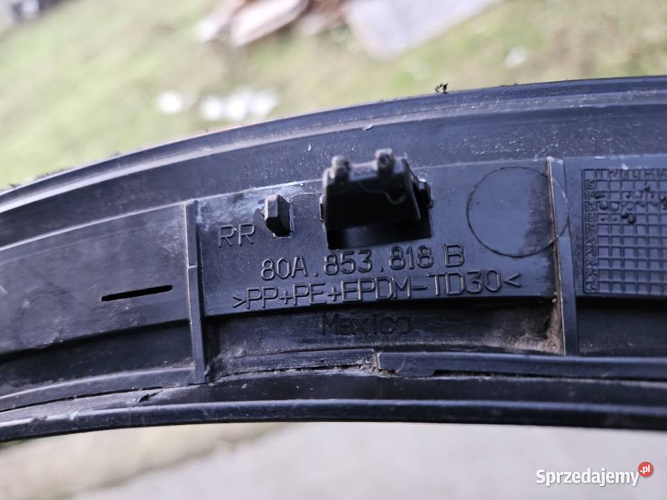 AUDI Q5 II SLINE 80A LISTWA BŁOTNIKA PRAWY TYŁ Międzychód