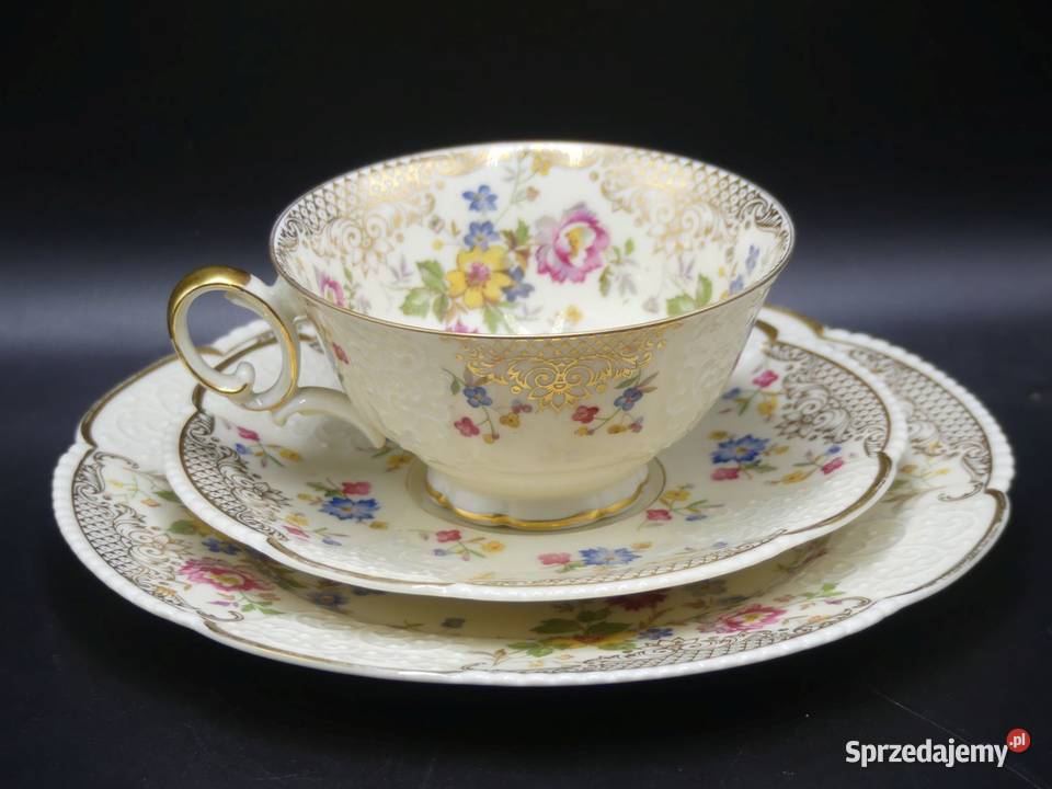 Komplet śniadaniowy Sorau Żary piękne ucho 1928