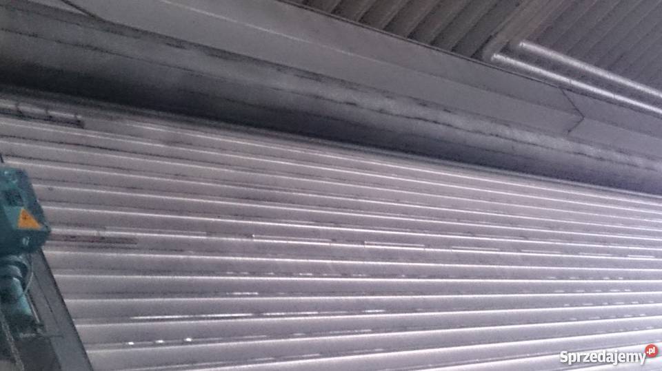 Brama rolowana z napędem 12m x 430 metal Szczecin