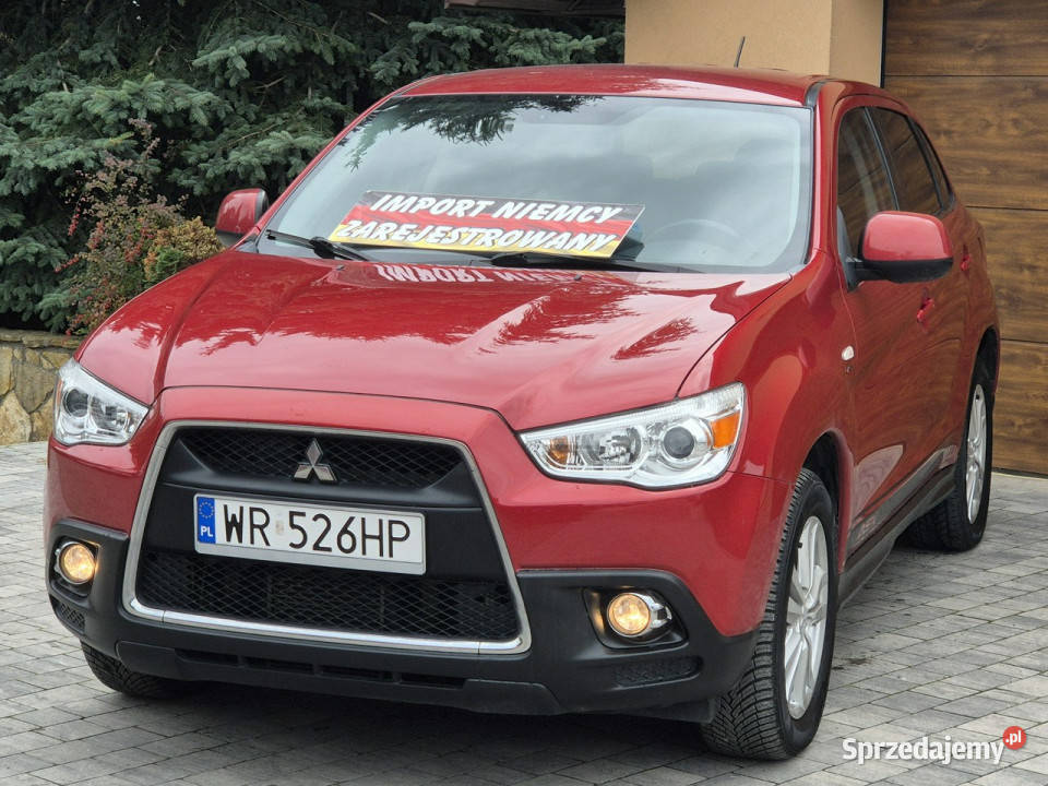 Mitsubishi ASX 2011r 4x4 18D 150 Oryginalny Rok produkcji 2011