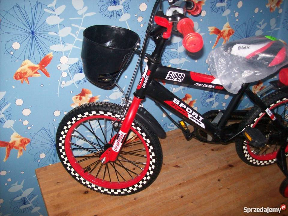 Rowerek cobra bmx super sport czarno czerwony Rowerki wielkopolskie Głogowa
