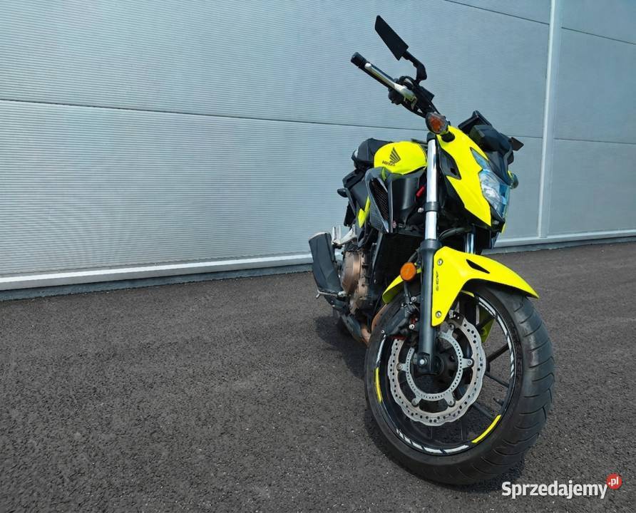 Honda CB 500F Ładna Serwisowana Niski Przebieg nieuszkodzony Honda Zawiercie
