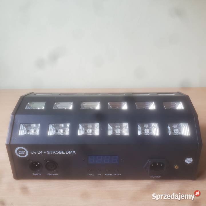 Stroboskop efekt LED LIGHT4ME UV 24 STROBE DMX Koło