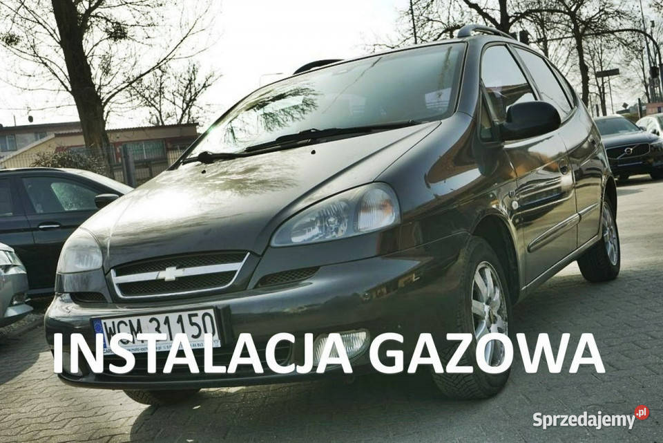 Chevrolet Rezzo 20 benzynagaz Klima alu 122 1998cm3 Płock